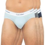 Reduzierte Hellblaue Sportliche Calvin Klein Herrenslips & Herrenpanties aus Baumwollmischung Größe XXL 3-teilig 