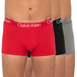 Reduzierte Hellgraue Sportliche Calvin Klein Boxer-Briefs & Retropants aus Baumwolle für Herren Größe XS 3-teilig 
