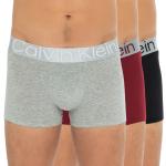 Reduzierte Hellgraue Calvin Klein Boxer-Briefs & Retropants aus Baumwolle für Herren Größe S 3-teilig 