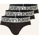Silberne Calvin Klein Micro-Slips & Minislips aus Jersey enganliegend für Herren Übergrößen 3-teilig 