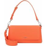 Orange Damenschultertaschen & Damenshoulderbags aus PU klein 