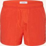 Orange Calvin Klein Herrenbadeshorts & Herrenboardshorts mit Reißverschluss aus Nylon Übergrößen 