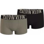 Reduzierte Schwarze Calvin Klein Boxershorts für Kinder aus Polyamid für Jungen Größe 176 2-teilig 