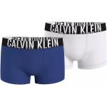 Reduzierte Cobaltblaue Calvin Klein Boxershorts für Kinder für Jungen Größe 176 2-teilig 