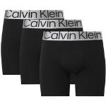 Reduzierte Schwarze Calvin Klein Underwear Herrenboxershorts aus Baumwolle Größe XL 