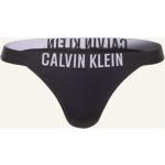 Schwarze Calvin Klein Bikinihosen & Bikinislips aus Polyamid für Damen Größe M 