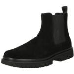 Schwarze Calvin Klein Chelsea-Boots aus Veloursleder für Herren Größe 43 