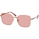 Weiße Calvin Klein CK Quadratische Sonnenbrillen mit Sehstärke aus Metall für Damen 
