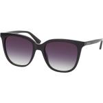 Graue Calvin Klein CK Quadratische Sonnenbrillen mit Sehstärke aus Kunststoff für Damen 