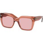 Braune Calvin Klein CK Sonnenbrillen mit Sehstärke aus Kunststoff für Damen 