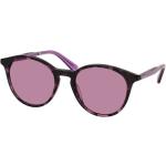 Violette Calvin Klein CK Runde Sonnenbrillen mit Sehstärke aus Kunststoff für Herren 