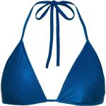 Blaue Calvin Klein CK Bikini-Tops für Damen Größe M 