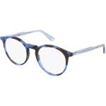 Calvin Klein CK23515 Unisex-Brille inkl. Gläser Vollrand Rund Kunststoff-Gestell 50mm/20mm/0mm, blau