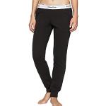 Calvin Klein Damen Jogginghose Bottom Pant Jogger Stretch, Schwarz (Black), M