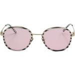 Bunte Calvin Klein Runde Runde Sonnenbrillen aus Kunststoff für Damen 