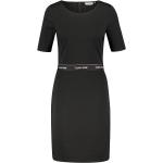 Schwarze Calvin Klein Bandage-Kleider & Bodycon-Kleider mit Reißverschluss aus Jersey für Damen Größe XS 
