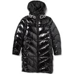 Schwarze Gesteppte Calvin Klein Maxi Damensteppmäntel & Damenpuffercoats gepolstert Größe S für den für den Herbst 