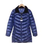 Reduzierte Blaue Calvin Klein Daunenmäntel für Damen Größe M für den für den Winter 