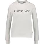 Weiße Unifarbene Calvin Klein Damensweatshirts Größe M für den für den Herbst 