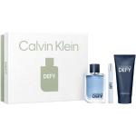 Calvin Klein Defy Geschenkset Eau de Toilette 100 ml + Eau de Toilette 10 ml + Duschgel 100 ml für Manner