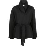 Schwarze Calvin Klein Daunenmäntel aus Nylon für Damen Größe L für den für den Winter 