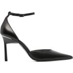 Schwarze Elegante Calvin Klein High Heels & Stiletto-Pumps aus Leder für Damen Größe 38 