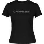 Schwarze Calvin Klein T-Shirts für Damen Größe XS 