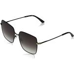 Schwarze Calvin Klein Eyewear Quadratische Sonnenbrillen polarisiert aus Polycarbonat für Damen 