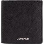 Calvin Klein Geldbörse »MINIMALISM TRIFOLD 6CC W/COIN«, im Hochformat, schwarz, Ck-Black