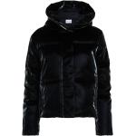 Reduzierte Schwarze Gesteppte Calvin Klein Mini Kurzjacken & Cropped-Jackets für Damen Größe L für den für den Winter 