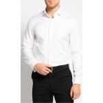 Reduzierte Weiße Calvin Klein Hemden mit Umschlagmanschette aus Baumwolle für Herren 