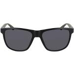 Schwarze Calvin Klein Rechteckige Sonnenbrillen polarisiert aus Polycarbonat für Herren 