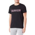Reduzierte Fuchsiafarbene Calvin Klein T-Shirts für Herren Größe L 