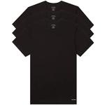Schwarze Calvin Klein Herrenunterhemden aus Baumwolle Größe S 3-teilig 