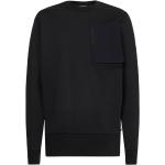 Schwarze Calvin Klein Herrensweatshirts Größe S für den für den Herbst 
