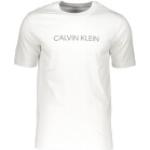 Weiße Calvin Klein T-Shirts für Herren Größe M 