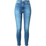 Blaue Calvin Klein Skinny Jeans aus Denim für Damen 
