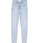 Blaue Calvin Klein Jeans Skinny Jeans mit Reißverschluss aus Denim für Damen 