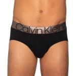 Reduzierte Schwarze Sexy Calvin Klein Herrenslips & Herrenpanties Metallic aus Baumwollmischung Größe S 