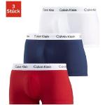 Reduzierte Marineblaue Calvin Klein Underwear Herrenhipster aus Baumwolle Übergrößen 