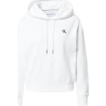 Weiße Calvin Klein Damenhoodies & Damenkapuzenpullover mit Kapuze Größe XXL 