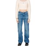 Blaue Calvin Klein Jeans Mom-Jeans aus Denim für Damen Größe XS Weite 26, Länge 32 für den für den Sommer 