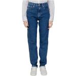 Blaue Calvin Klein Jeans Slim Fit Jeans aus Baumwolle für Damen Größe XS Weite 30, Länge 32 für den für den Herbst 
