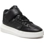 Reduzierte Schwarze Calvin Klein Jeans High Top Sneaker & Sneaker Boots aus Glattleder Größe 41 