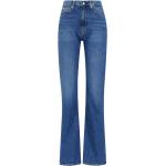 Dunkelblaue Calvin Klein Jeans Bootcut Jeans aus Denim für Damen Größe XS 