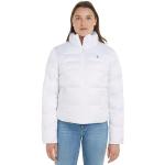 Reduzierte Weiße Gesteppte Sportliche Calvin Klein Jeans Stehkragen Nylonjacken aus Nylon für Damen Größe M für den für den Herbst 