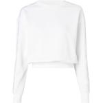 Weiße Calvin Klein Jeans Damensweatshirts aus Denim Größe XL für den für den Herbst 