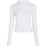 Weiße Elegante Calvin Klein Jeans Hemdblusen für Damen Größe S 