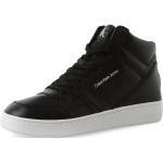 Schwarze Calvin Klein Jeans High Top Sneaker & Sneaker Boots aus Leder für Herren Größe 42 
