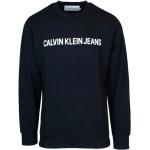Reduzierte Schwarze Calvin Klein Jeans Herrensweatshirts aus Baumwolle mit Kapuze Größe XS für den für den Herbst 